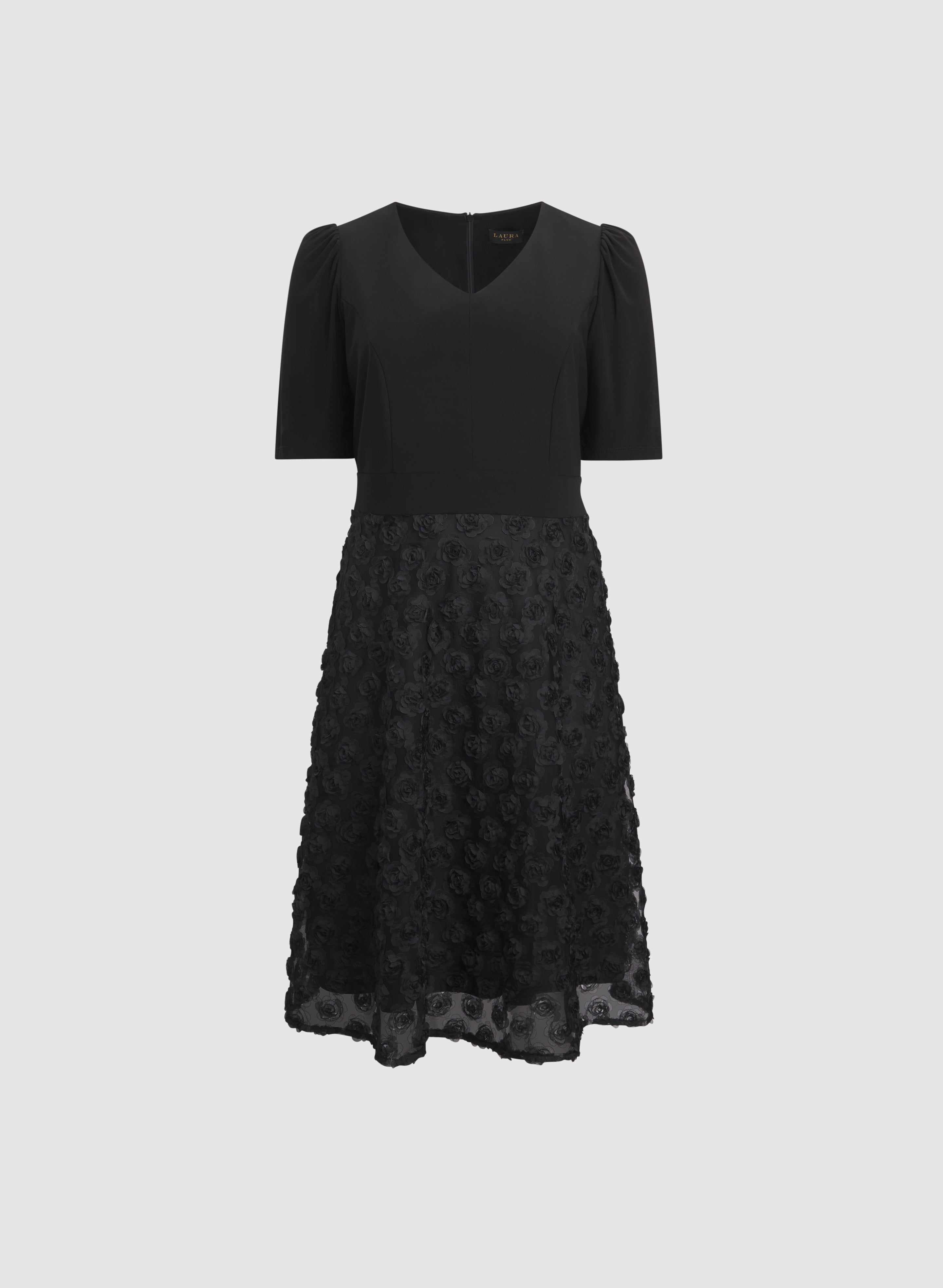 Rose Embroidered Dress