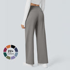 2026🔥 FlexTM High Waisted Pocket Straight Leg Work Pants