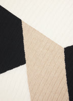 Colour Block Sweater Dress