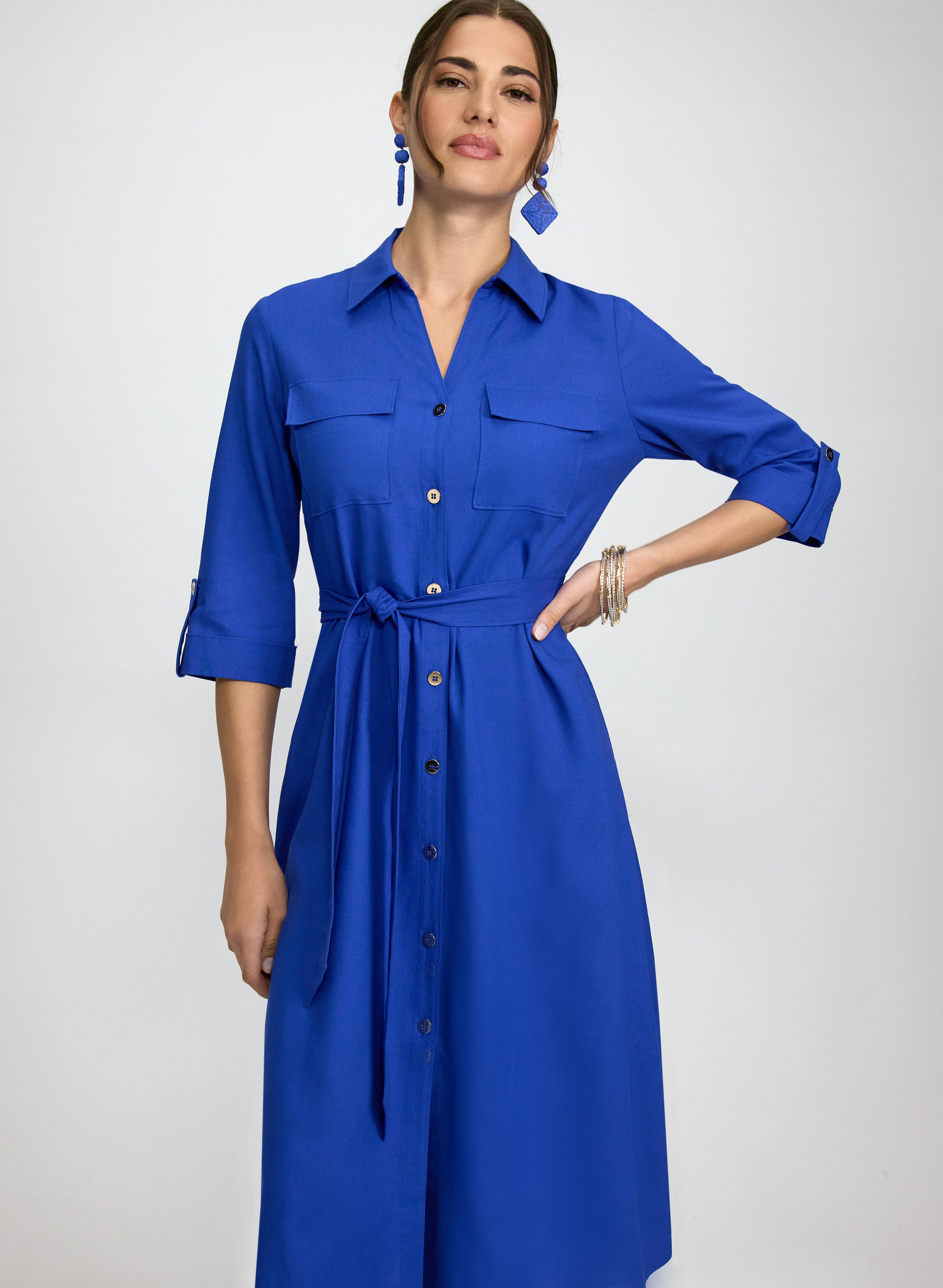 Button-Down Shirt Dress