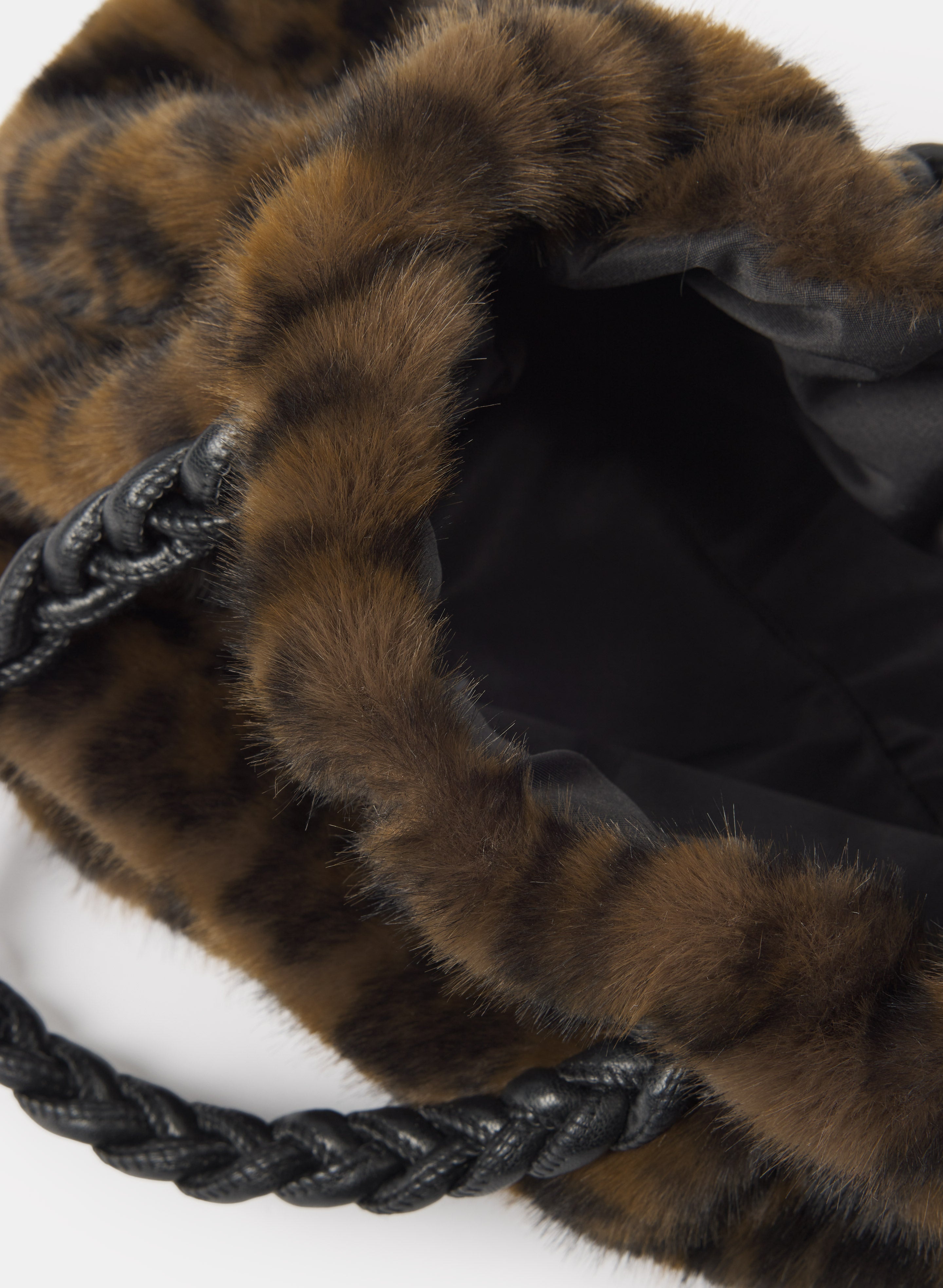 Faux Fur Handbag