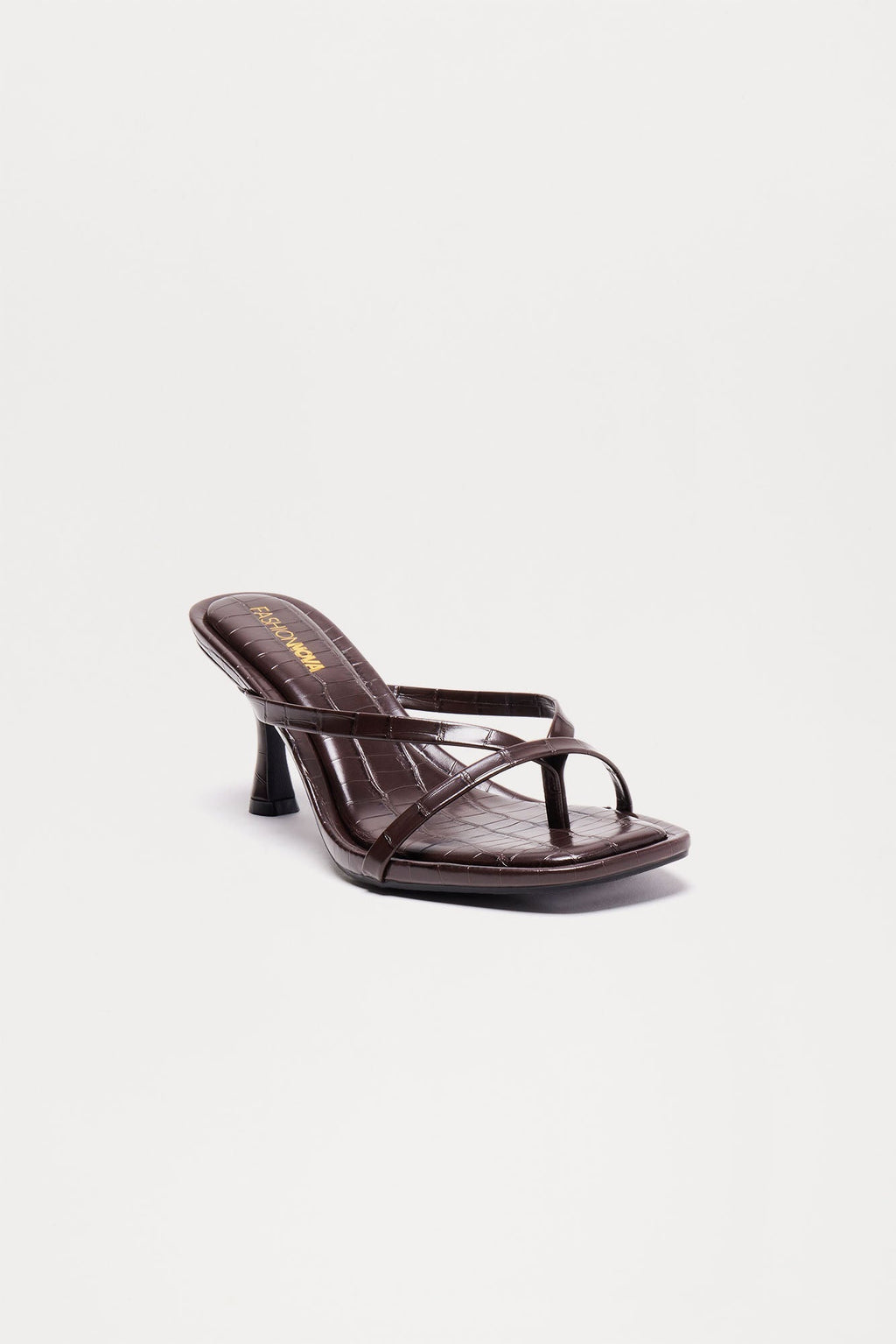 Panama Thong Mules - Black/Black