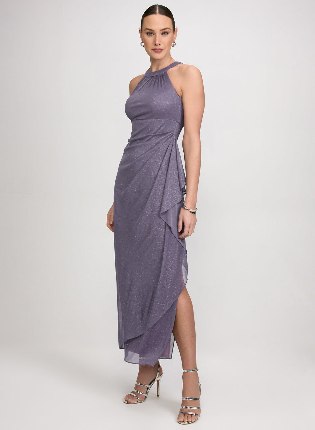 Glitter Mesh Dress