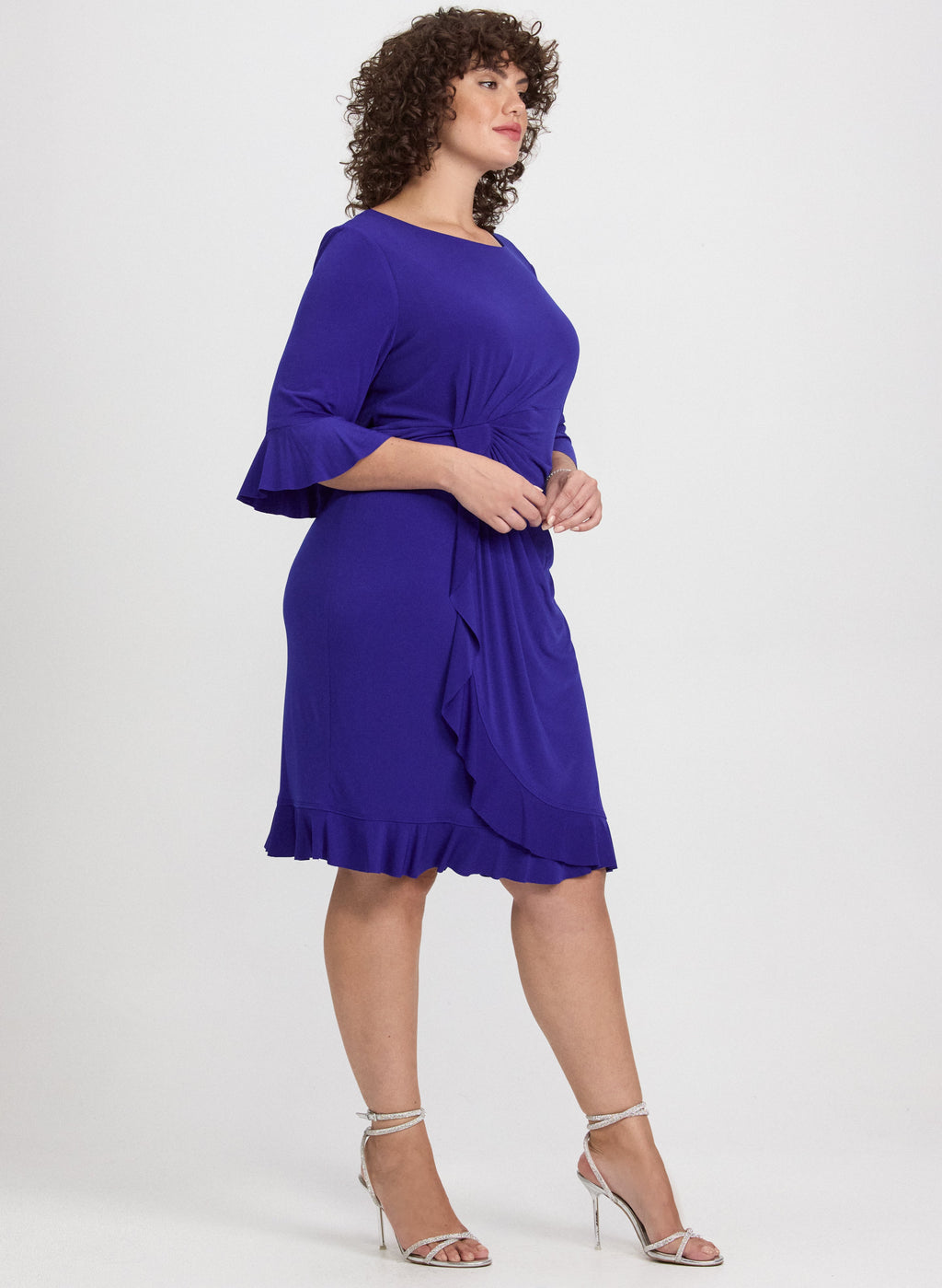 Ruffled Hem Dress