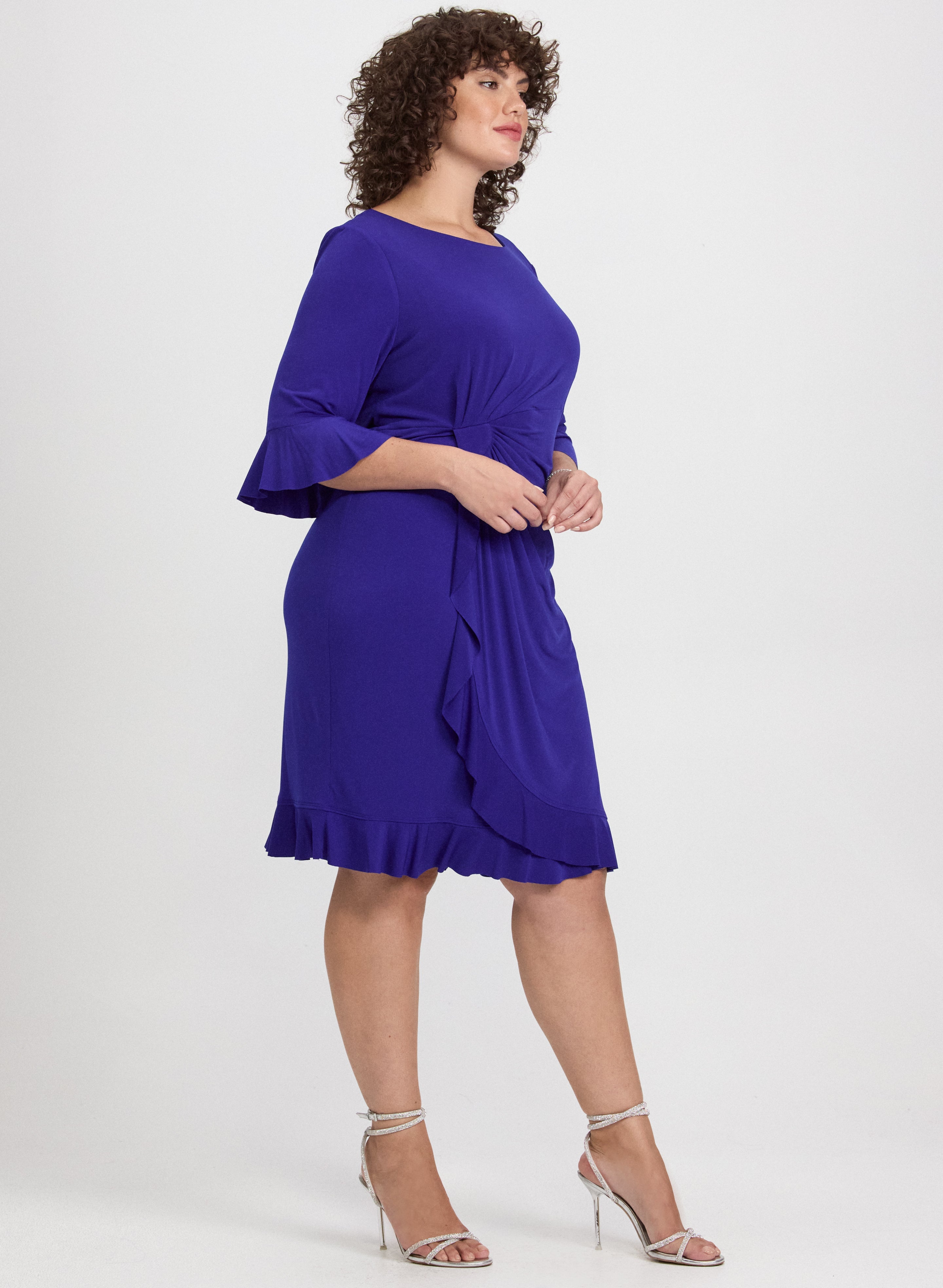 Ruffled Hem Dress