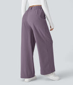 2026🔥 FlexTM High Waisted Pocket Straight Leg Work Pants