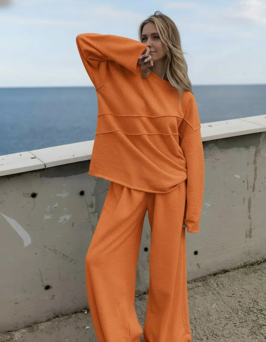 NEW💥 2025 Hot Sale Women's 2 Piece Sets Sweatshirt Casual Travel Outfits