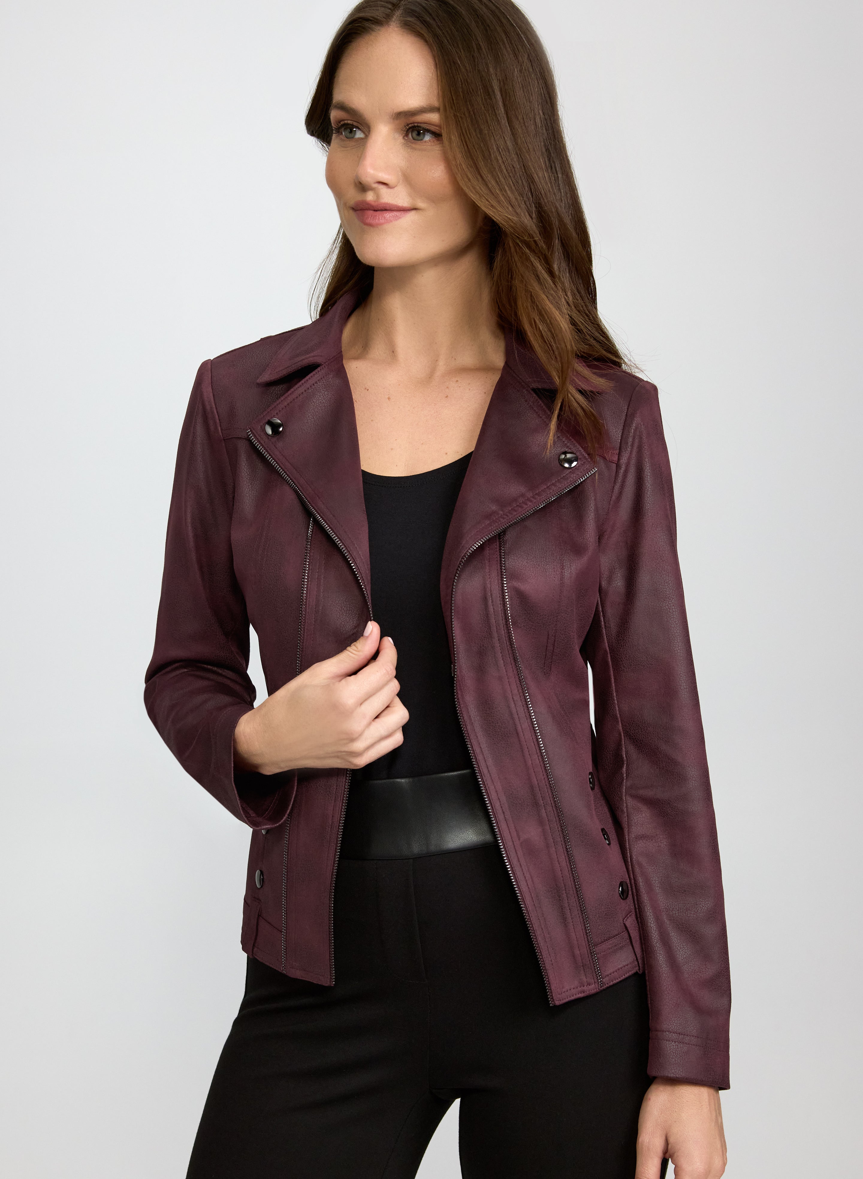 Vex - Faux-Suede Jacket