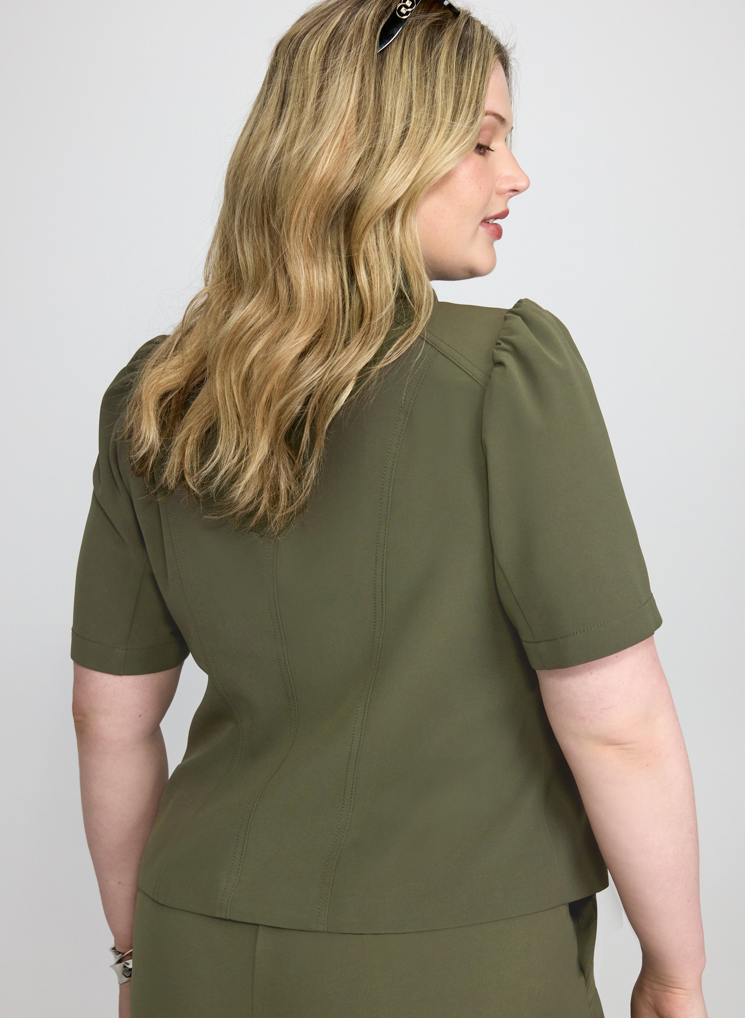Twill Short Sleeve Jacket