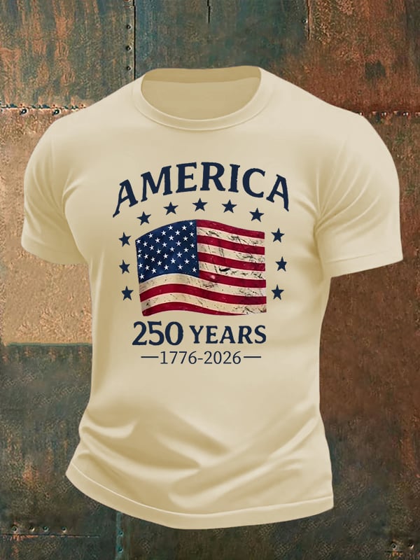 Men's America 250 Print T-Shirt