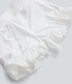 High Waisted Drawstring Casual Bubble Shorts with Pockets