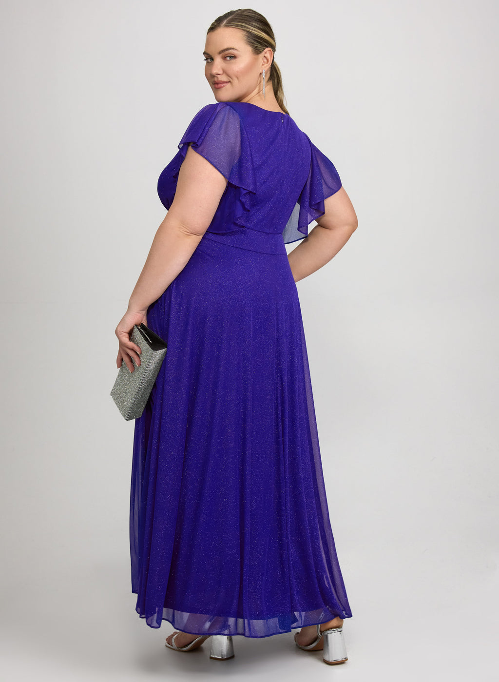 Glitter Mesh Dress