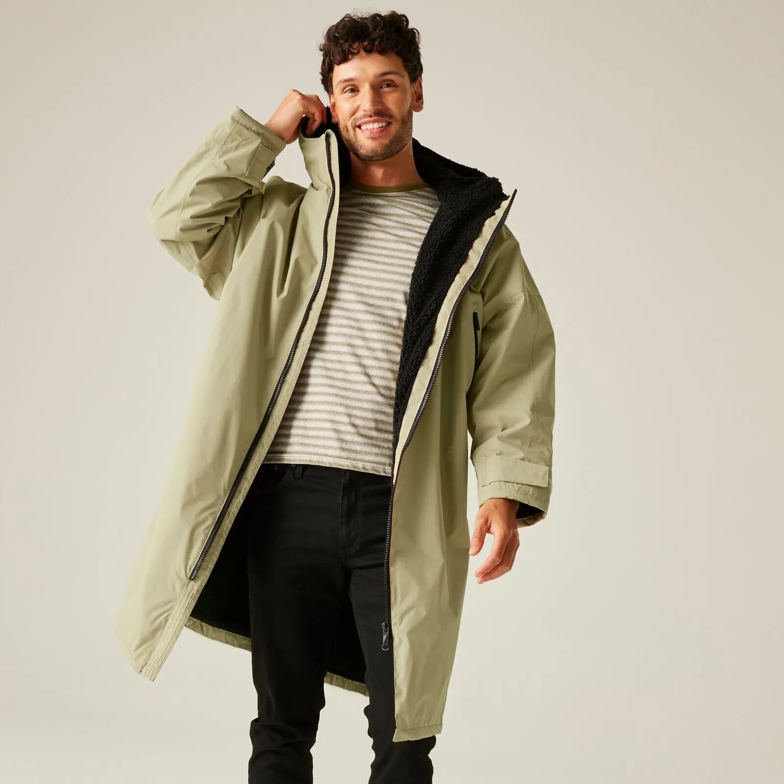 Rega 🔥2026 Winter Hot Sale🔥 2026 New Outdoor Active Adults Waterproof Changing Robe