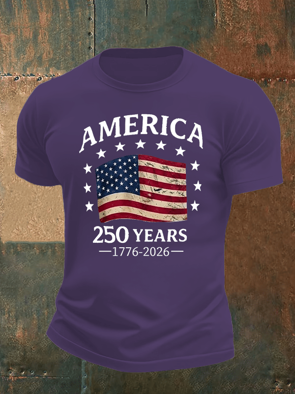 Men's America 250 Print T-Shirt