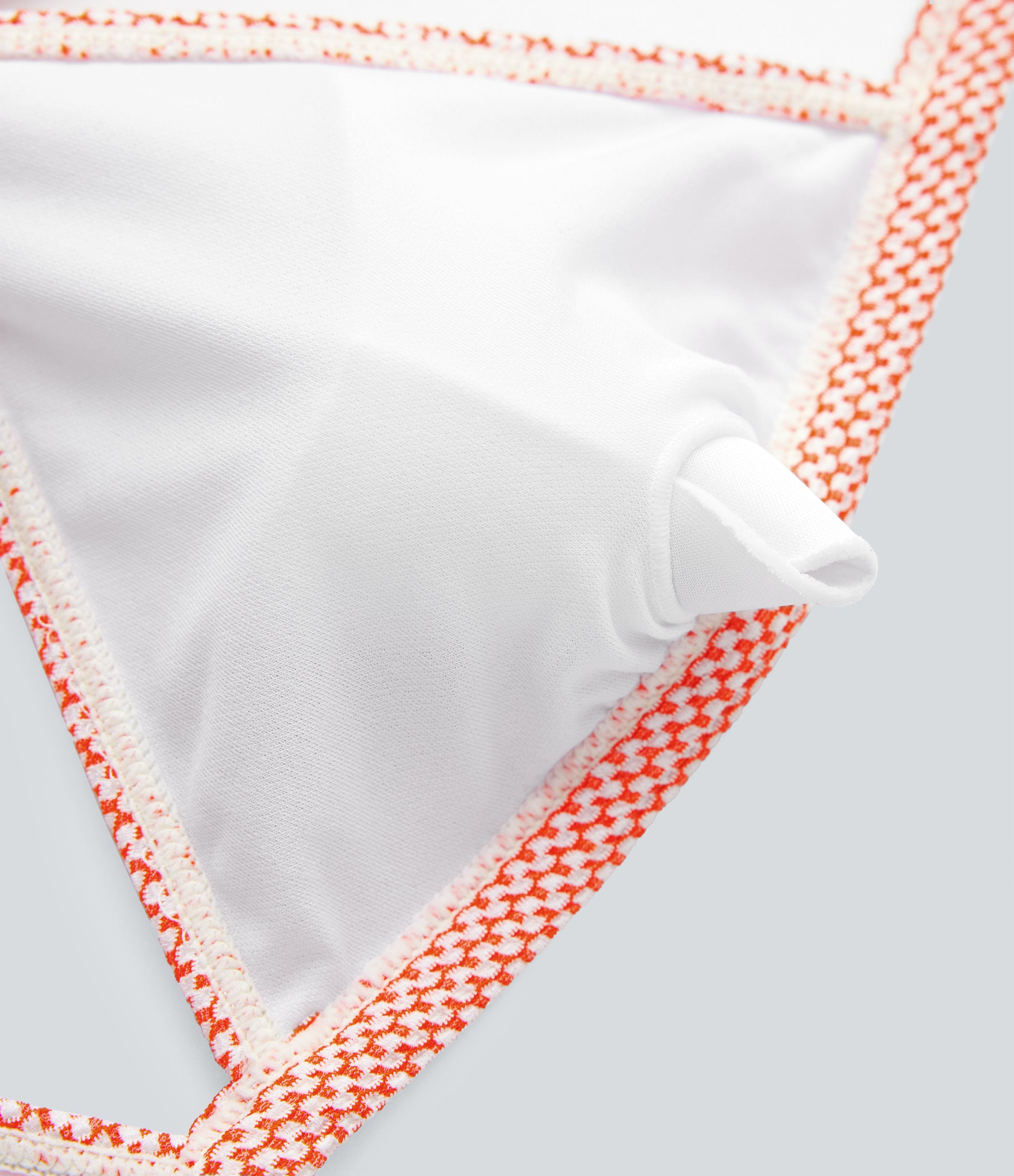 Tie Back Gingham Bikini Top Swimsuit