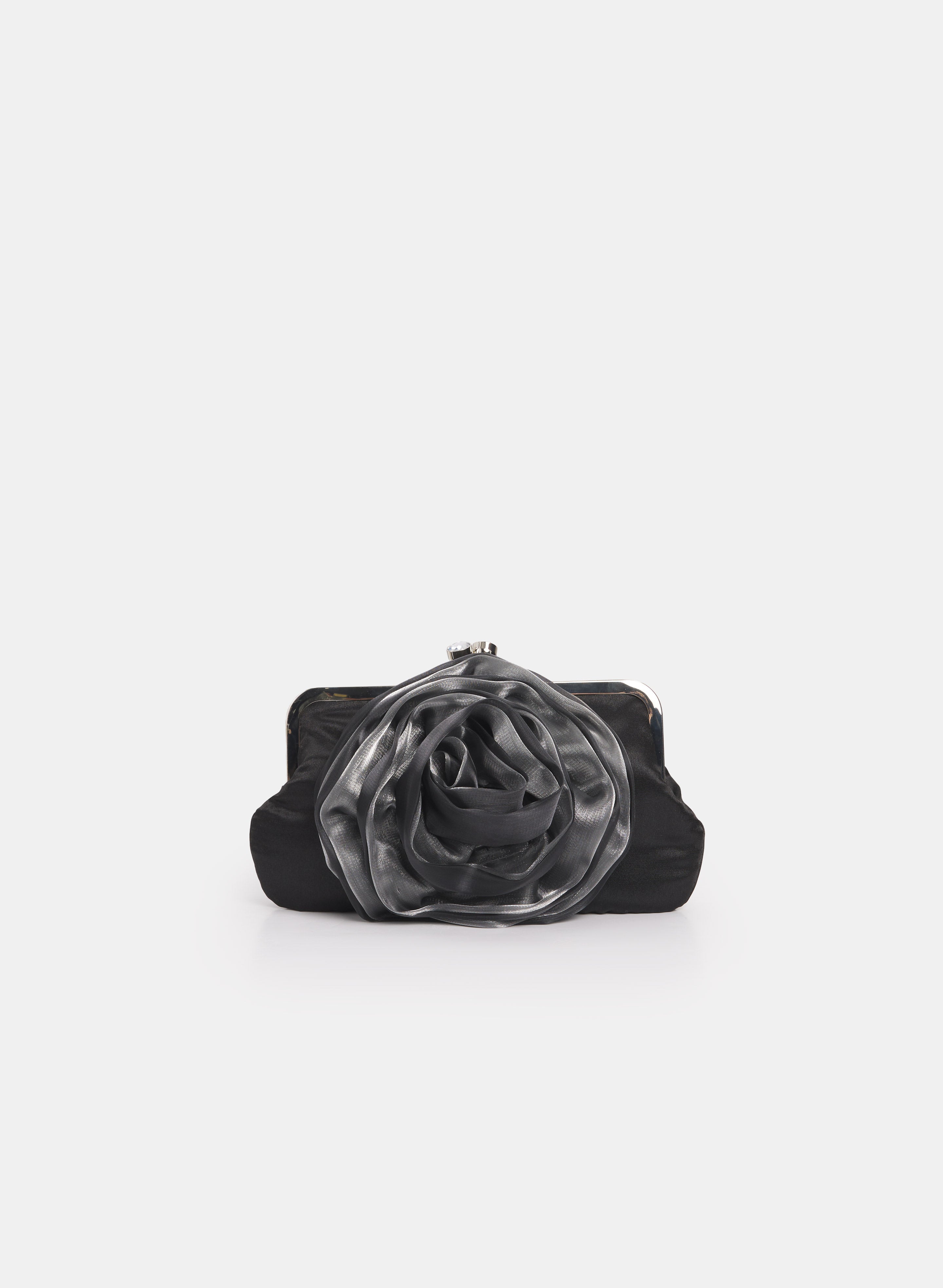 Organza Flower Clutch