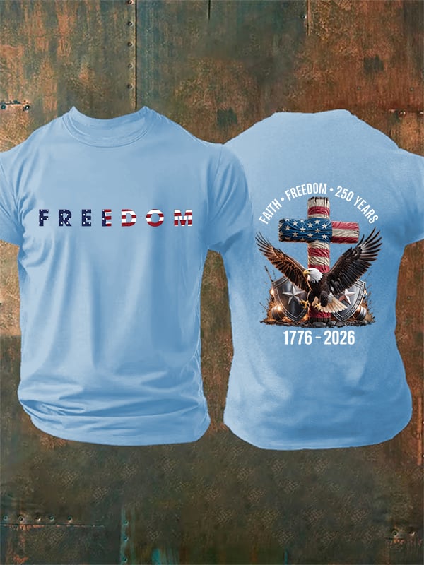 Men's  American 250th Print T-Shirt