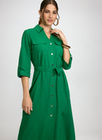 Button-Down Shirt Dress