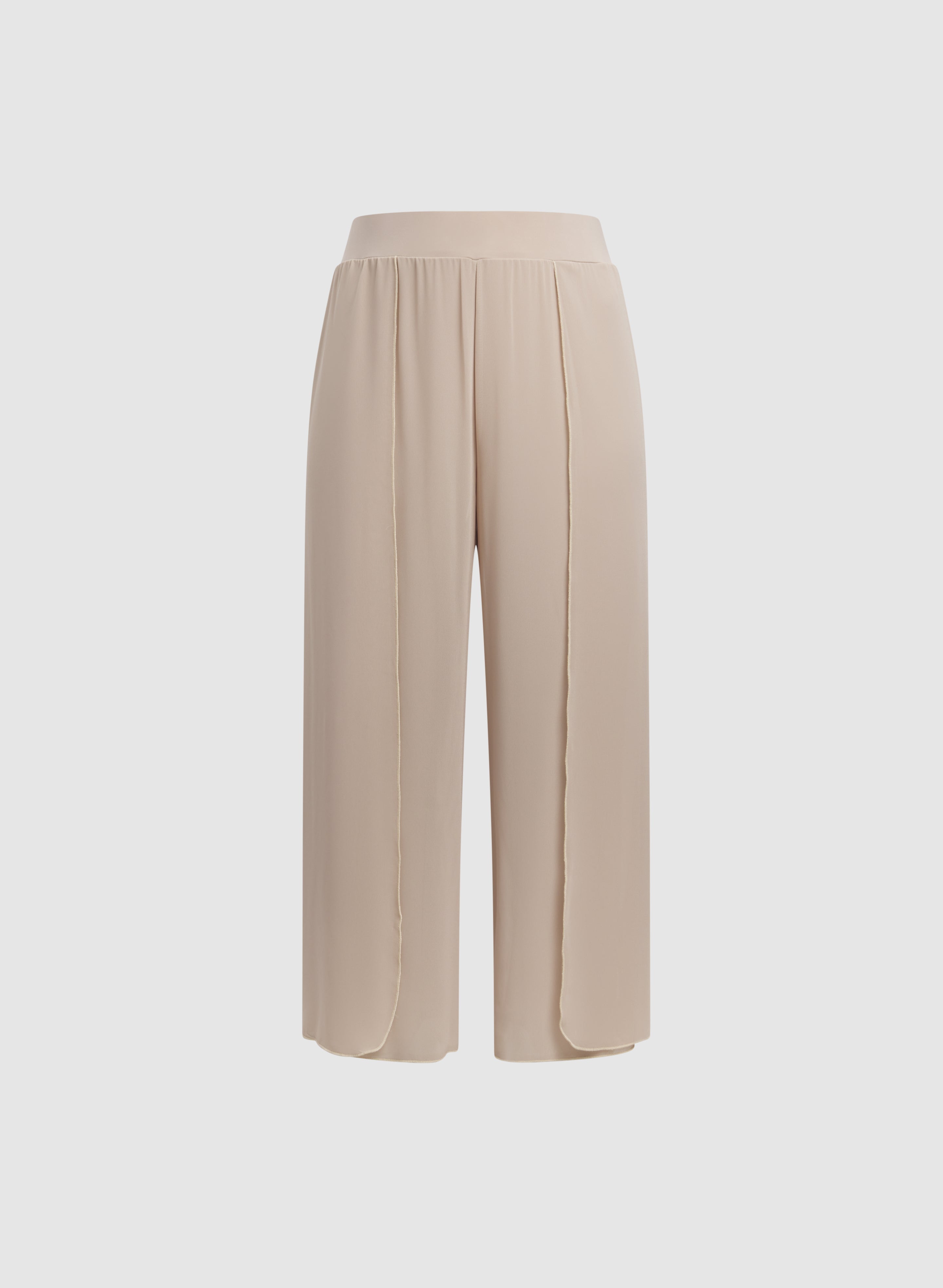 Chiffon Overlay Pants