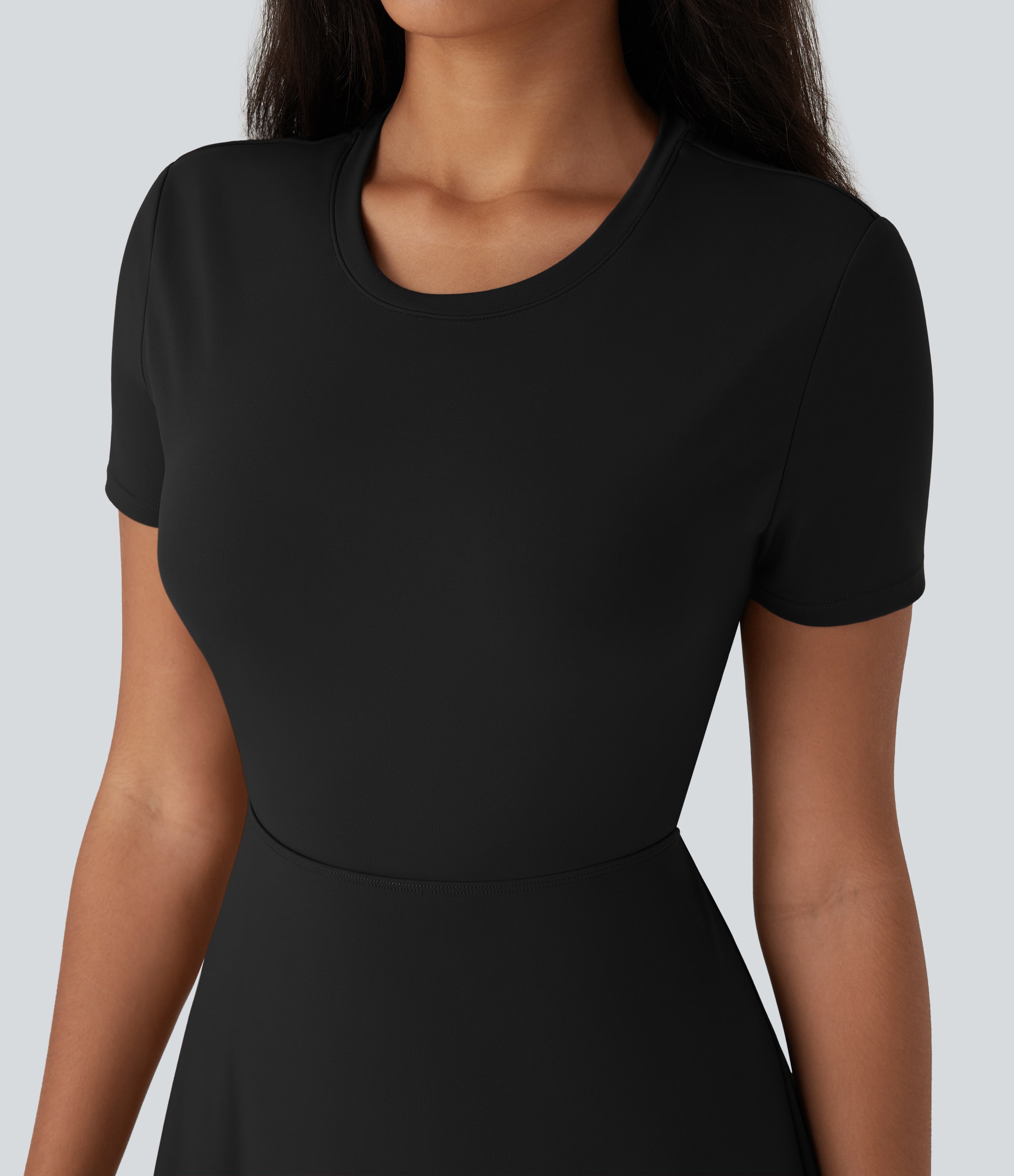 Cut Out Flare Mini Dance Active Dress-D/DD/DDD/F Cups