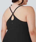 SoftlyZeroTM Plush Active Plus Size Dress-Longer Length-Easy Peezy Edition