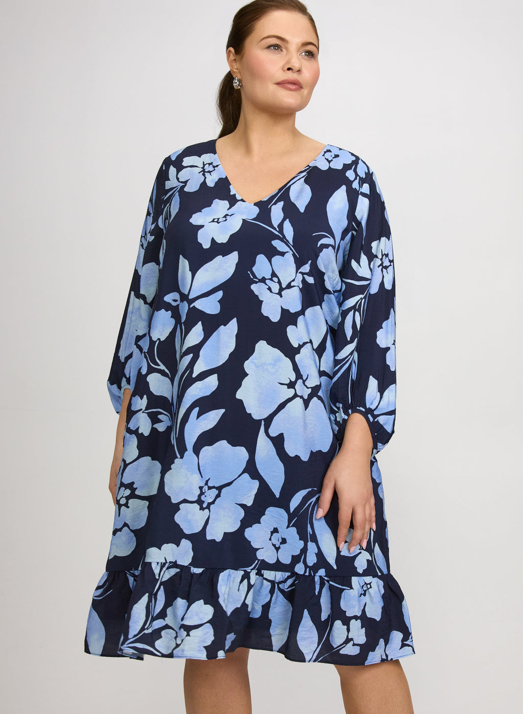 Floral A-Line Dress