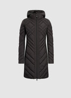 Bernardo - Quilted Scuba Detail Coat