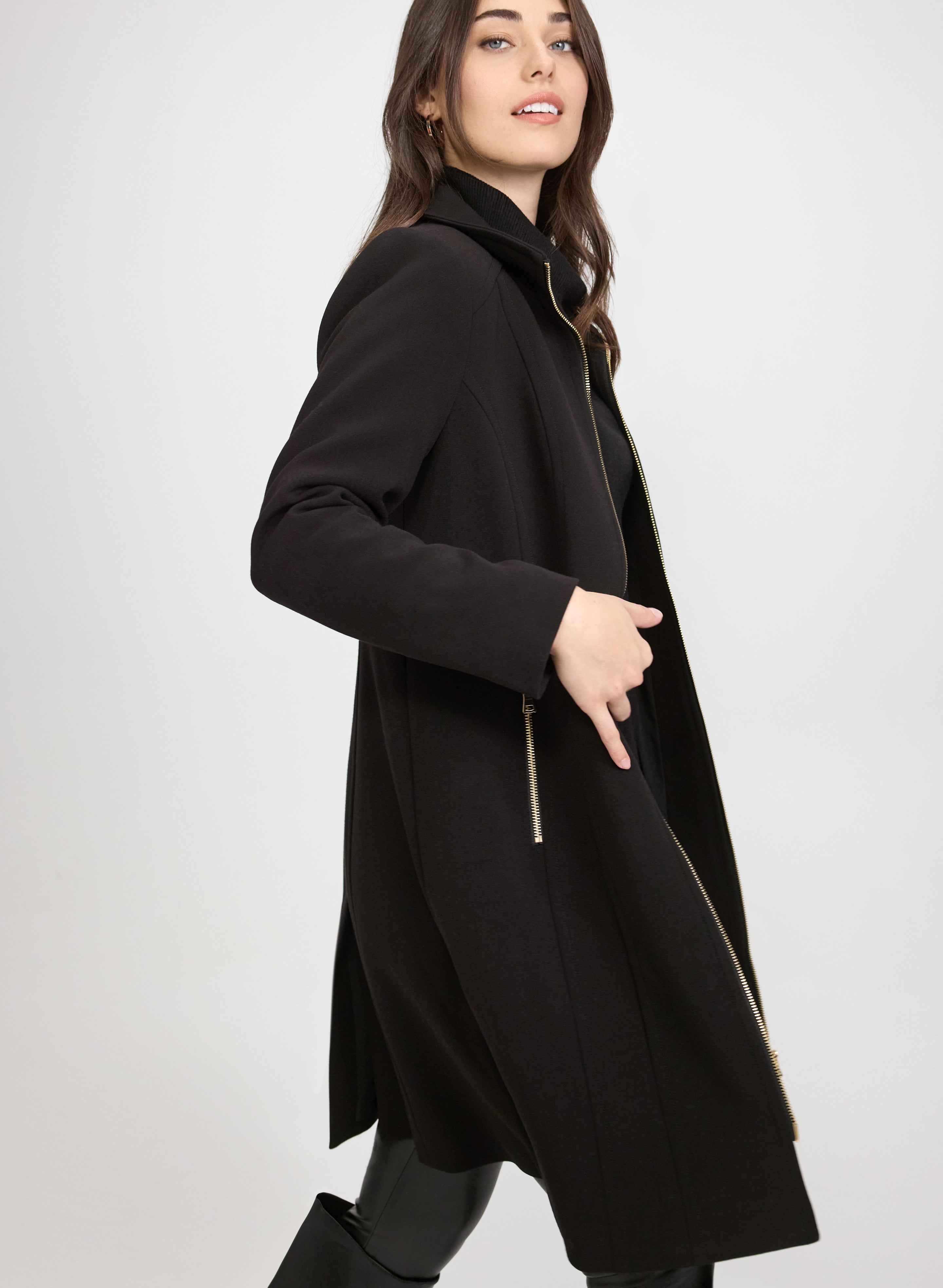 Stand Collar Coat