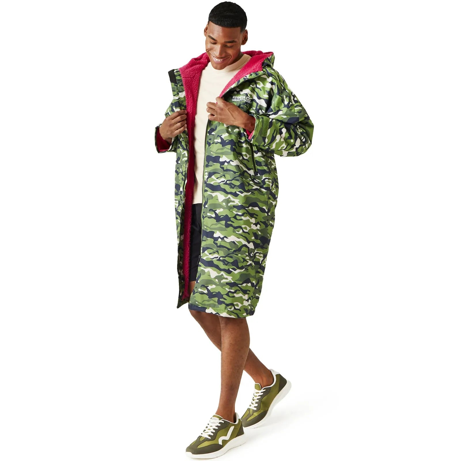 Rega 🔥2026 Winter Hot Sale🔥 2026 New Outdoor Active Adults Waterproof Changing Robe