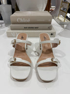 Double Buckle Strap Block Heel (4 Colours)