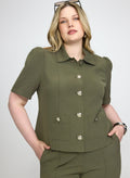 Twill Short Sleeve Jacket