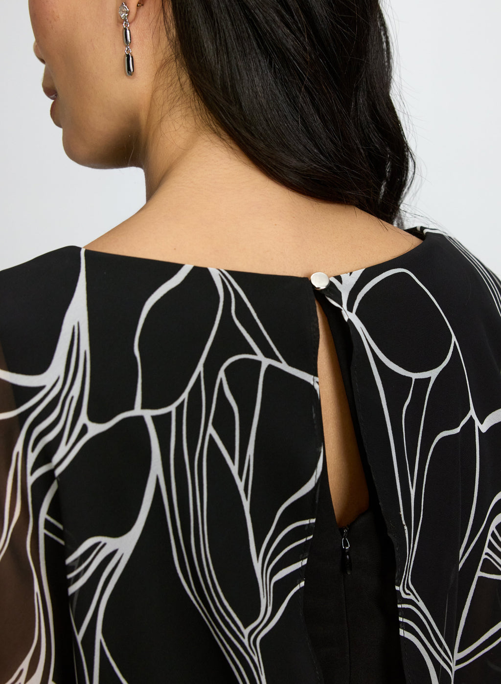 Leaf Print Dress