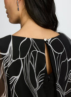 Leaf Print Dress
