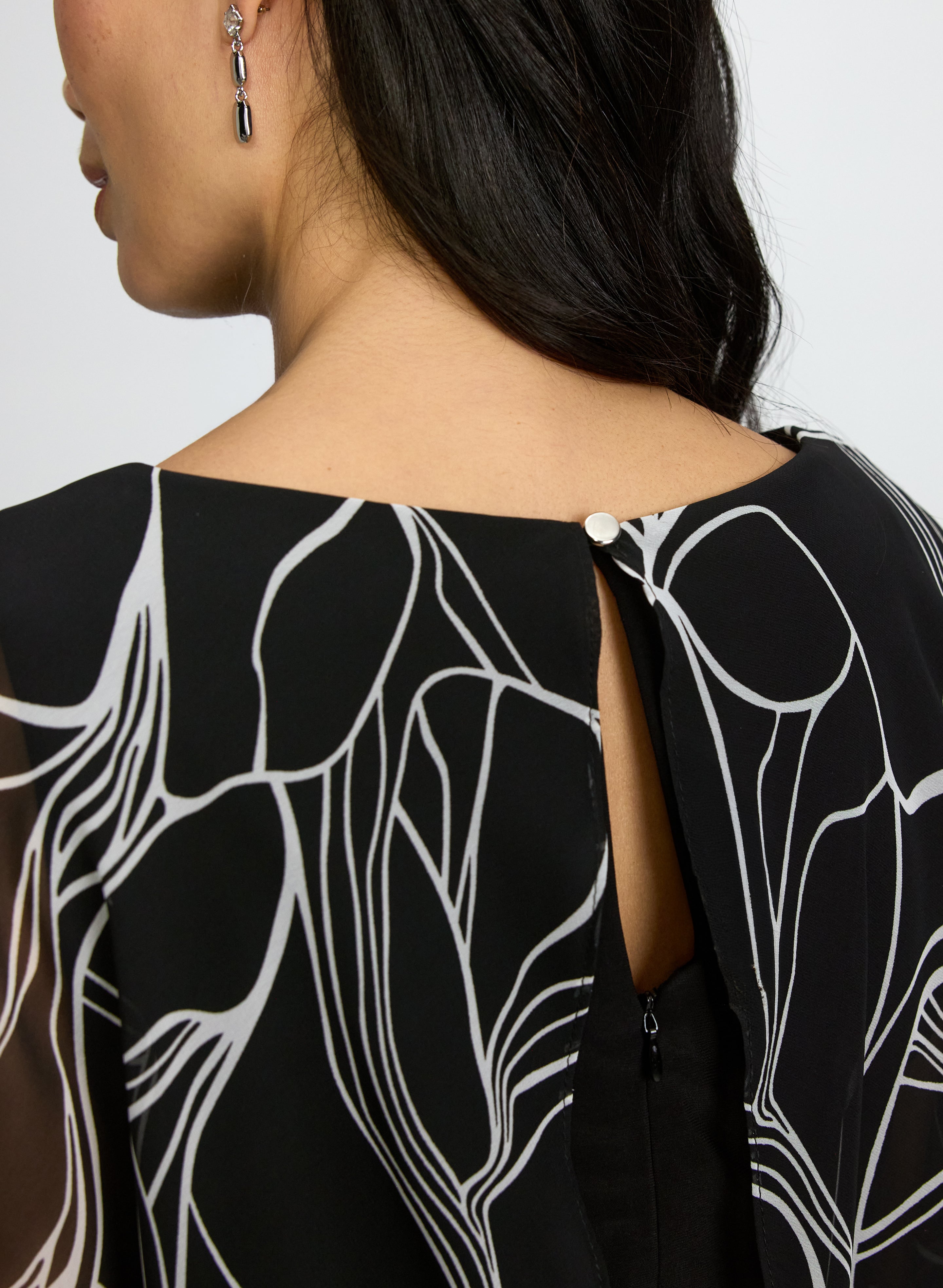 Leaf Print Dress