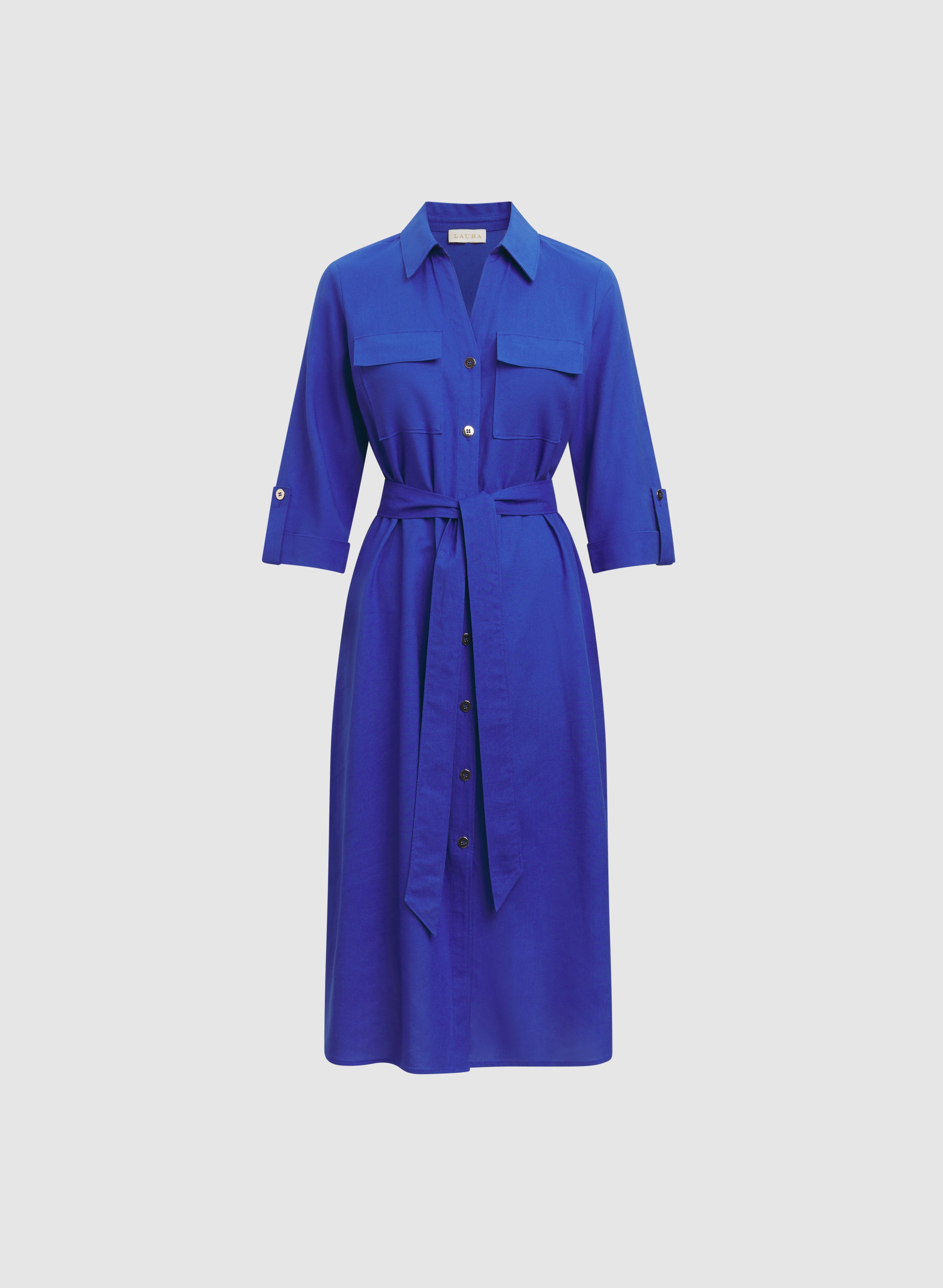 Button-Down Shirt Dress