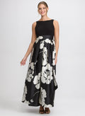 Floral Charmeuse Dress