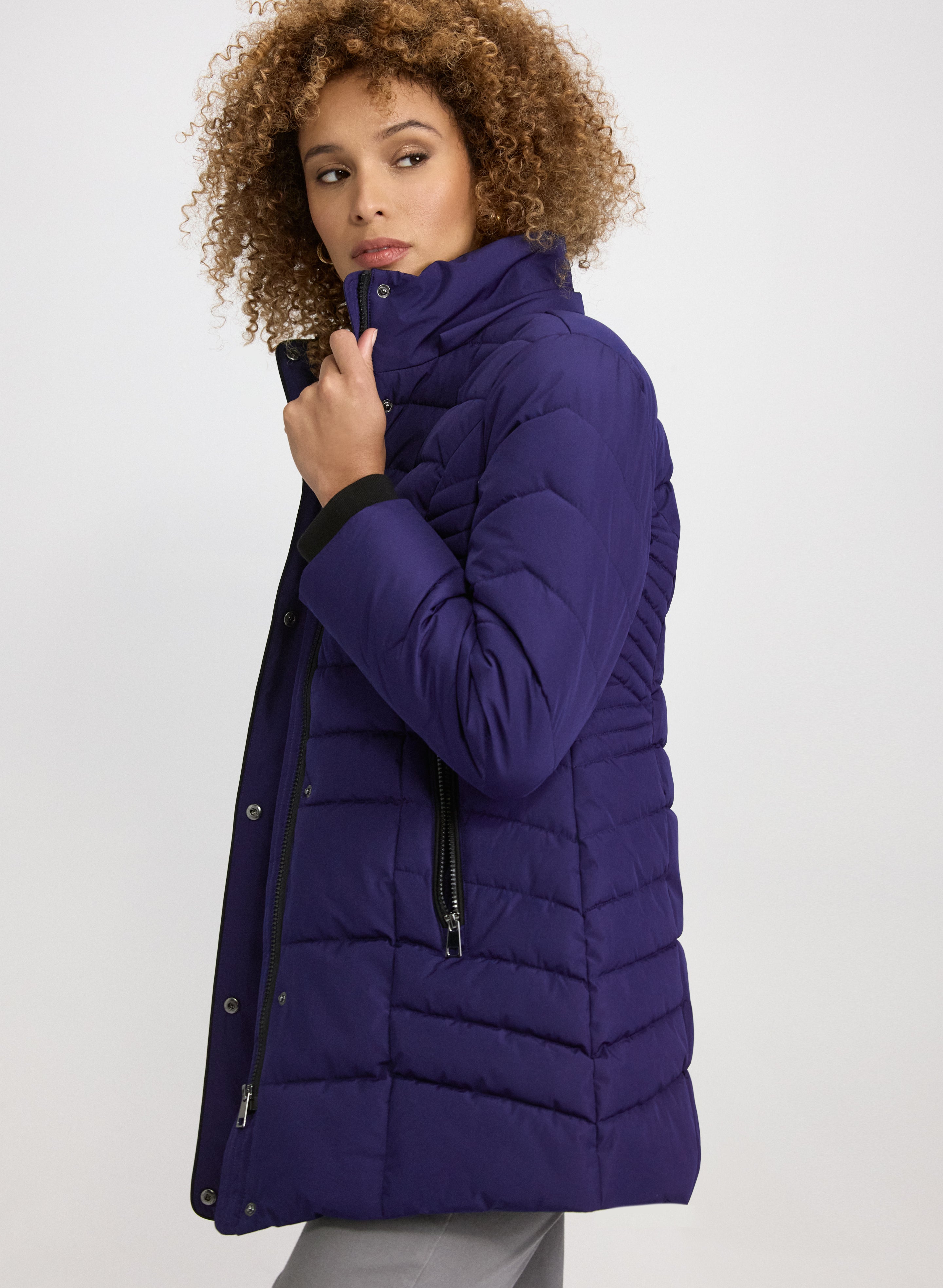 Box Quilted Coat