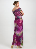 Floral Off-Shoulder Dress