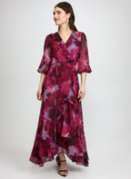 Floral Chiffon Dress