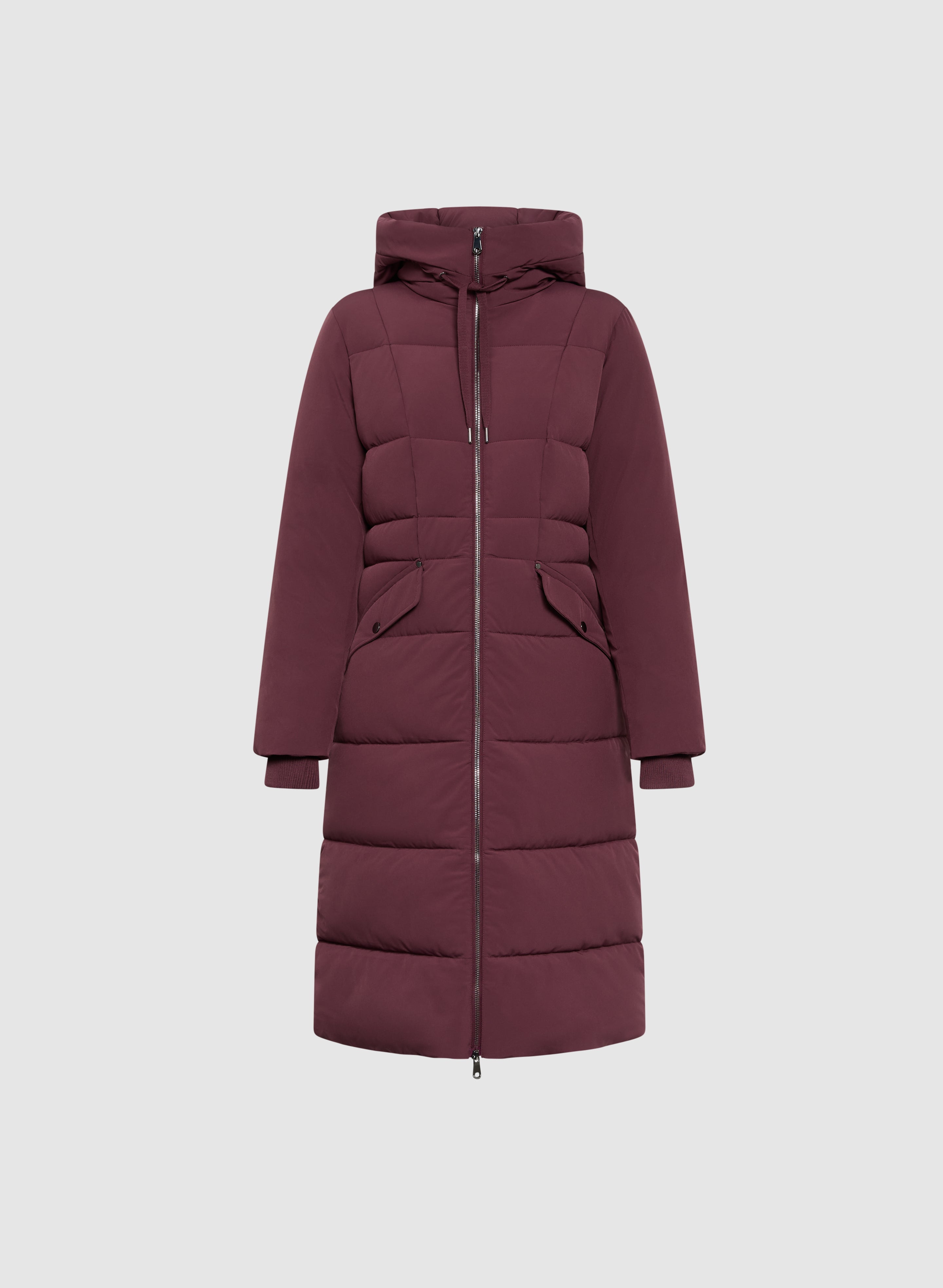 Mixed Puffer Coat