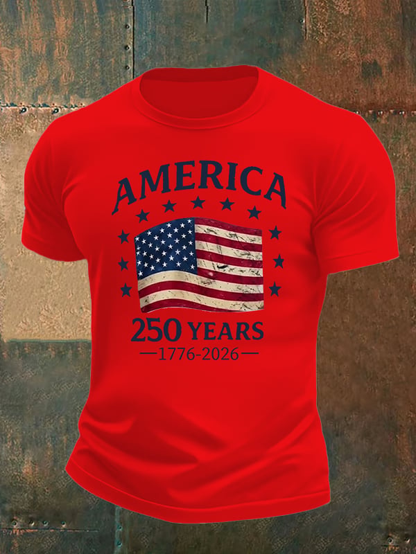 Men's America 250 Print T-Shirt