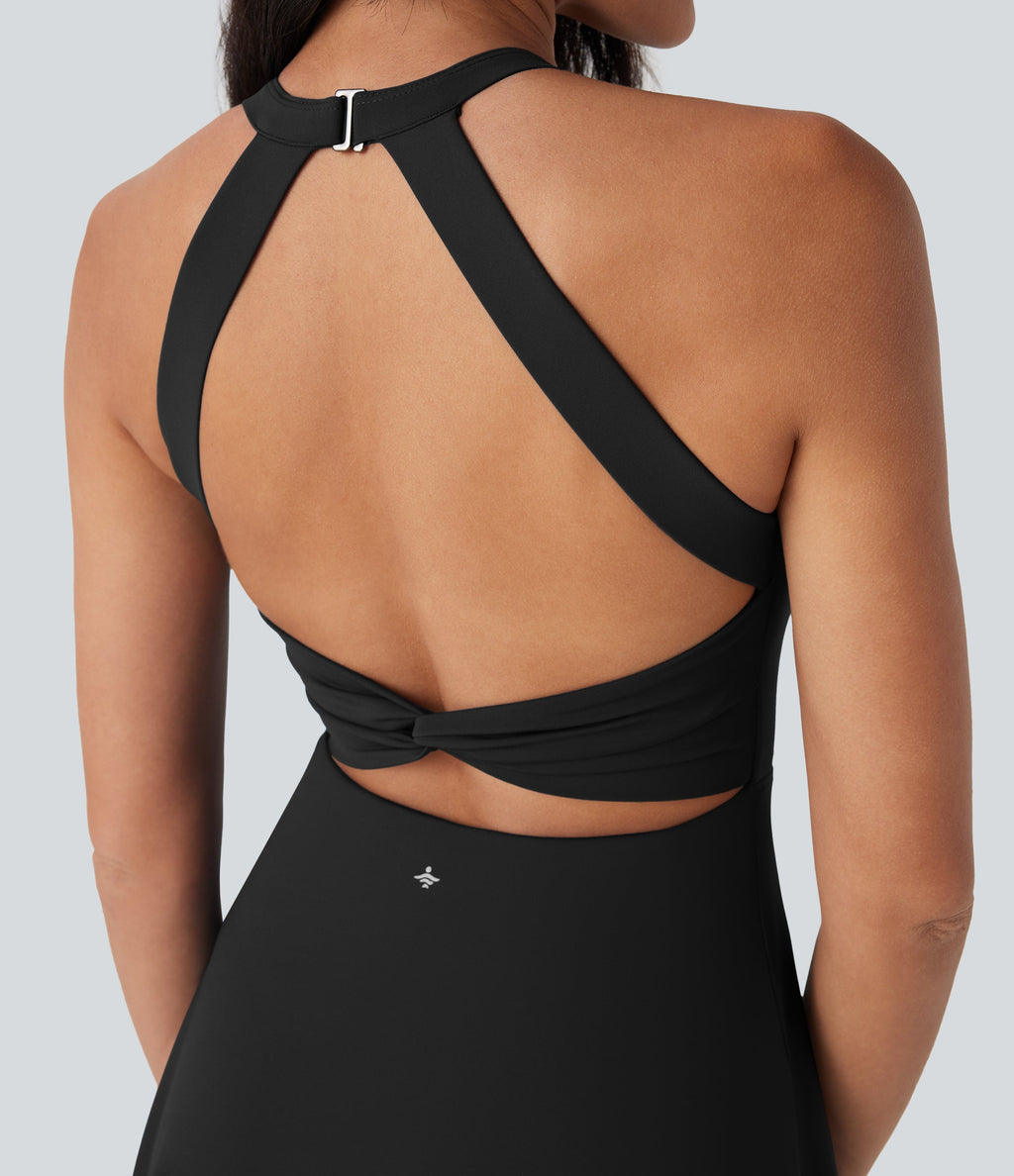 SoftlyZeroTM Airy Cool Touch Dance Active Dress-Easy Peezy