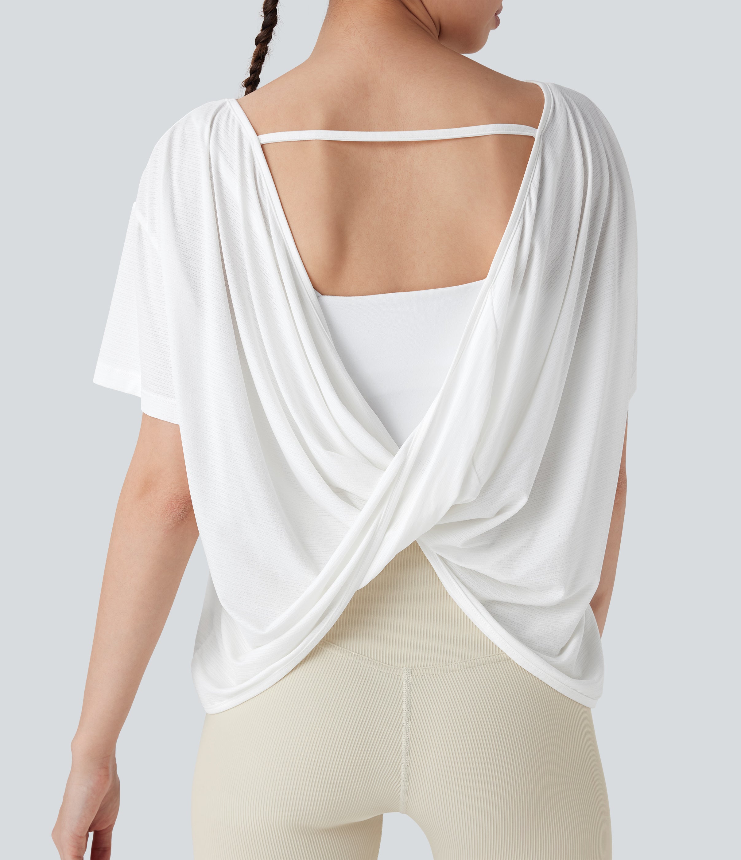 Short Sleeve Yoga Sports Top