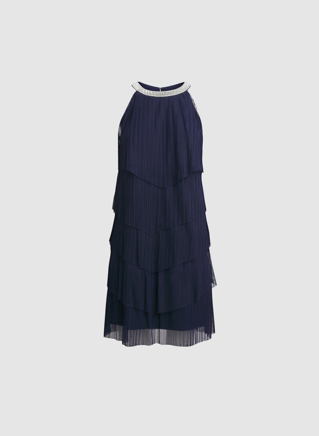 Tiered Mesh Dress