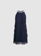 Tiered Mesh Dress