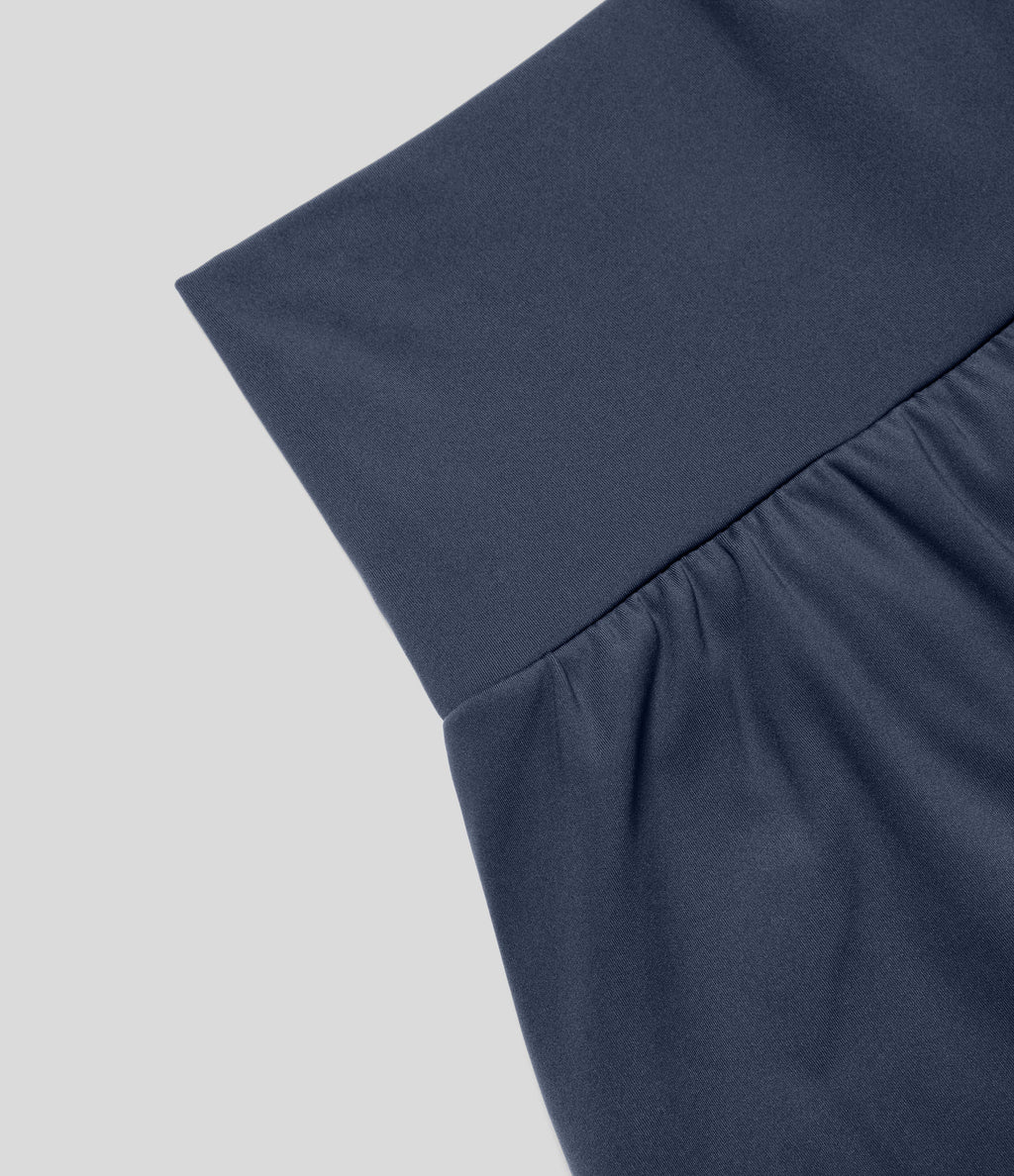 2026🔥UK Super High Waisted Back Pocket & Side Hidden Pocket 2-in-1 Yoga Shorts