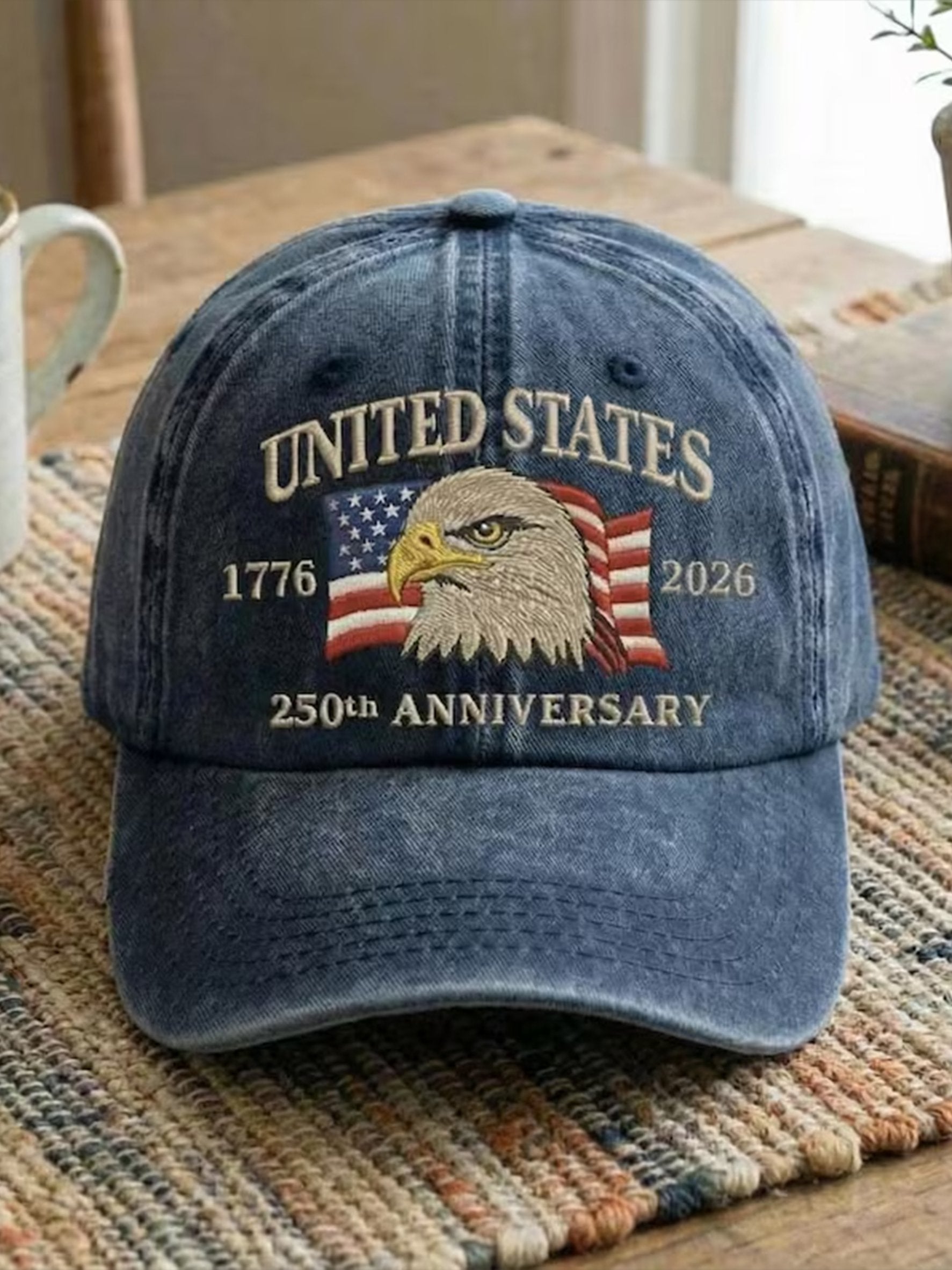 250th Anniversary Printed Baseball Cap