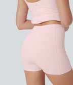 SoftlyZeroTM Plush Push-Up Molded Cups 2-in-1 Yoga Active Dress with Pockets-Easy Peezy