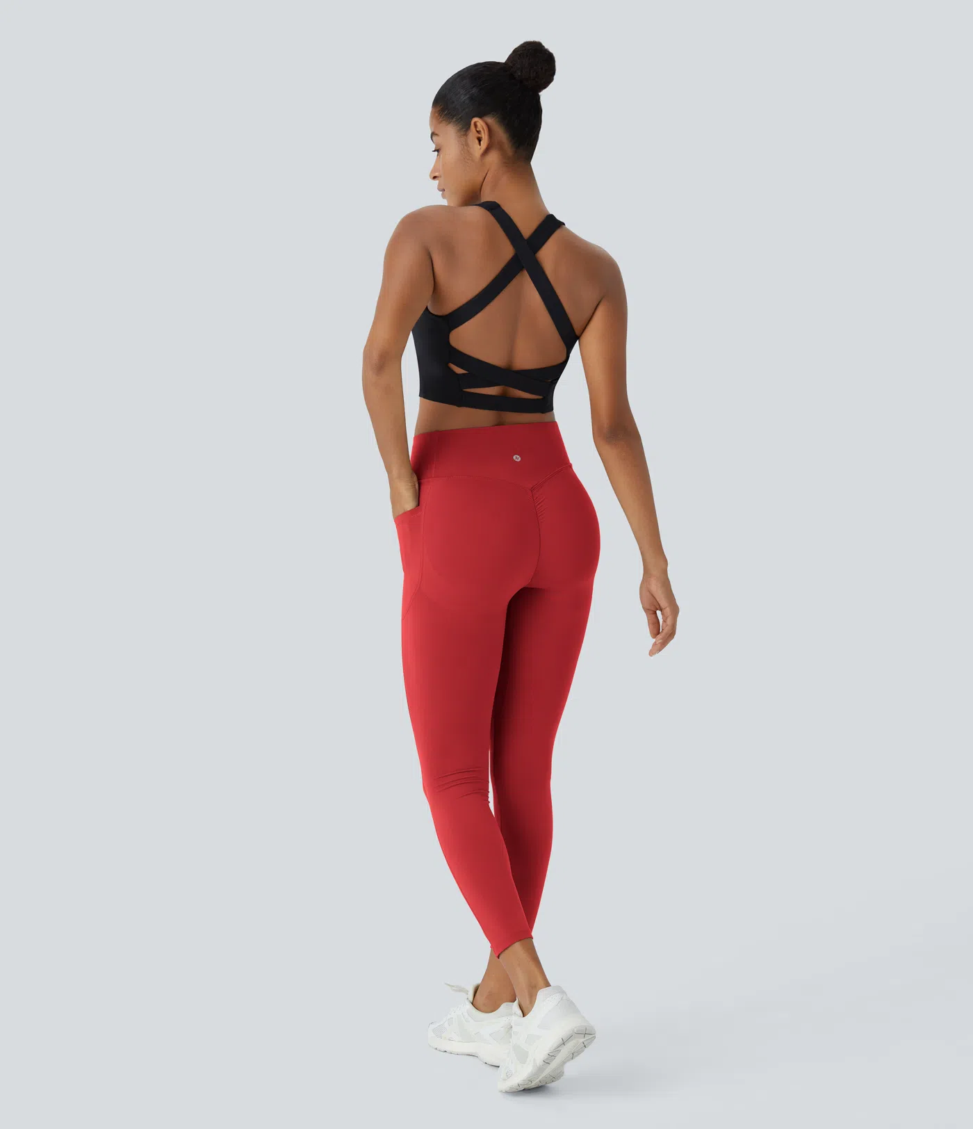 SoCinched High Waisted Scrunch Butt Lifting Tummy Control Side Pocket Shaping Training UltraSculpt Leggings - Stretchy Fit for Women, For Gym & Summer Workouts #Summer