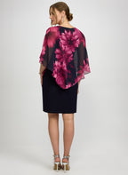 Floral Overlay Dress